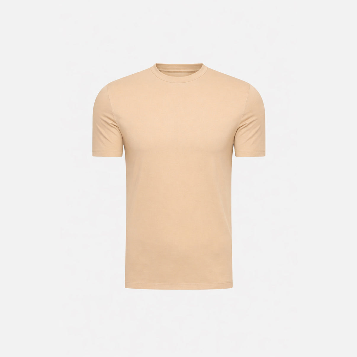 Shiny T-Shirt Beige