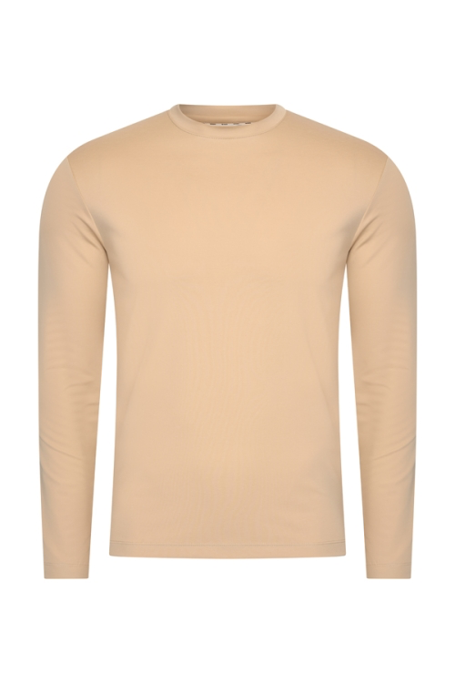 Shiny Longsleeve Beige