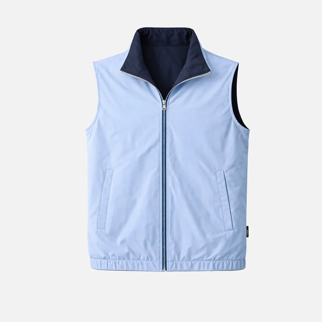 Calogere Verso Reversible Gillet (Navyblau/Babyblau)