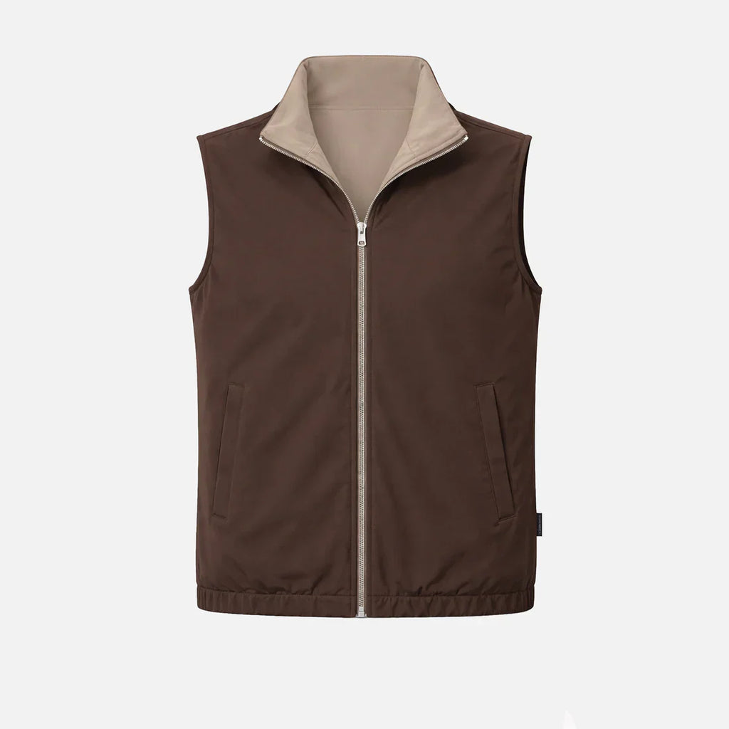 Calogere Reversible Gillet Espresso