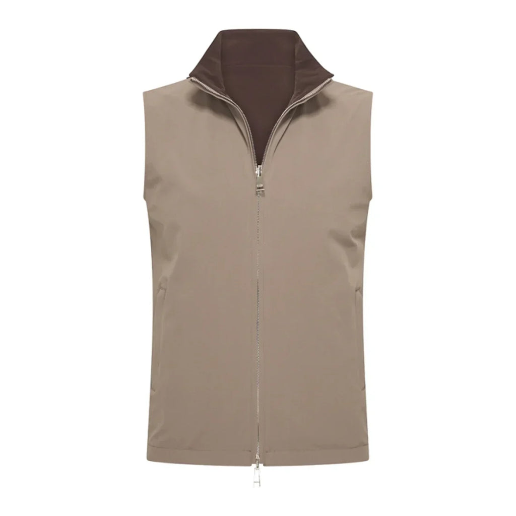 Calogere Reversible Gillet Espresso