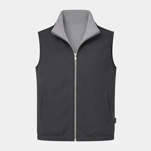 Calogere reversible Gillet (Dark grey/Light grey)