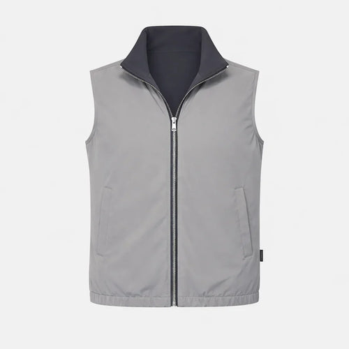 Calogere reversible Gillet (Dark grey/Light grey)